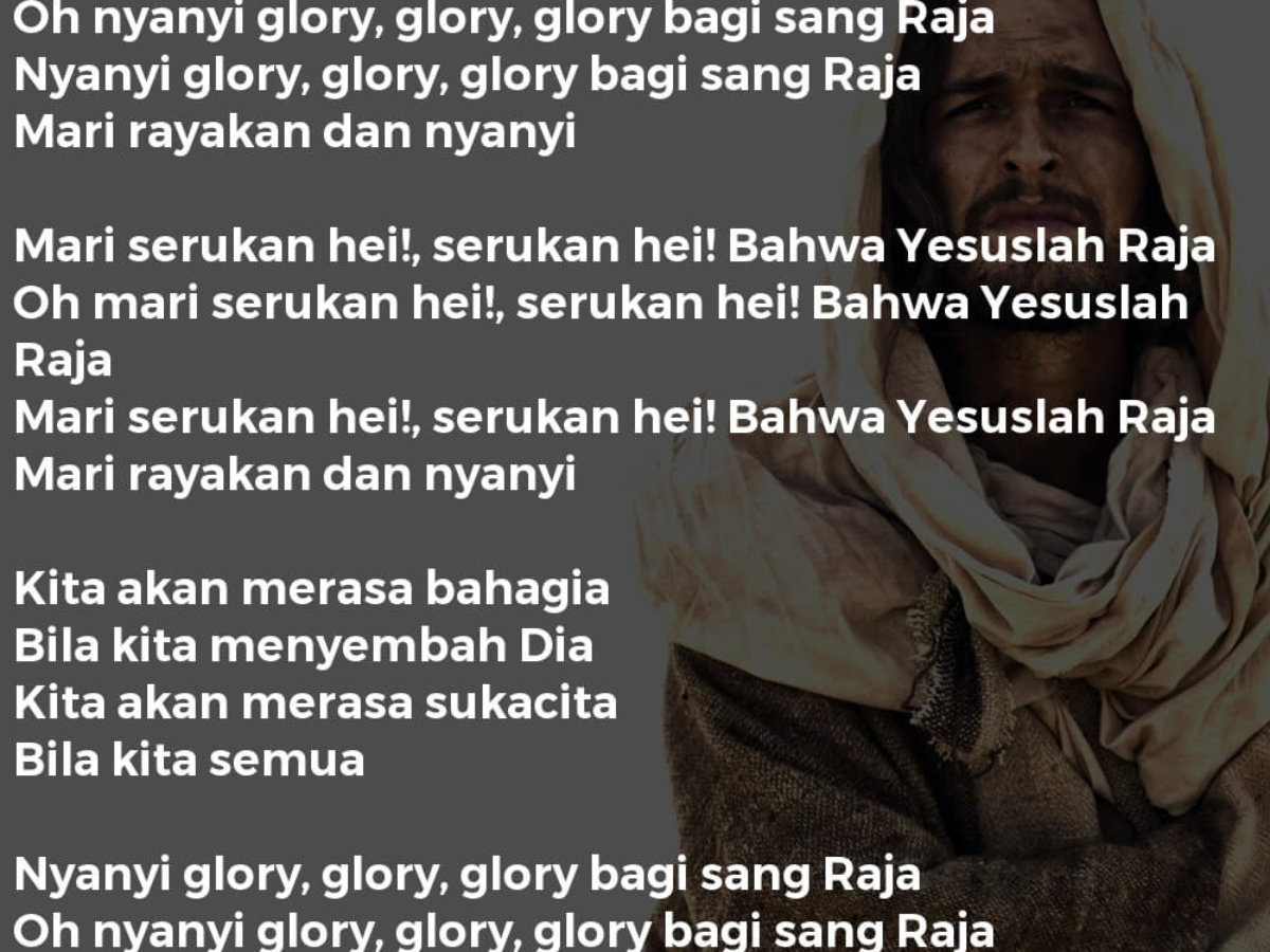 Nyanyi Glory Lirik Lagu Kristen