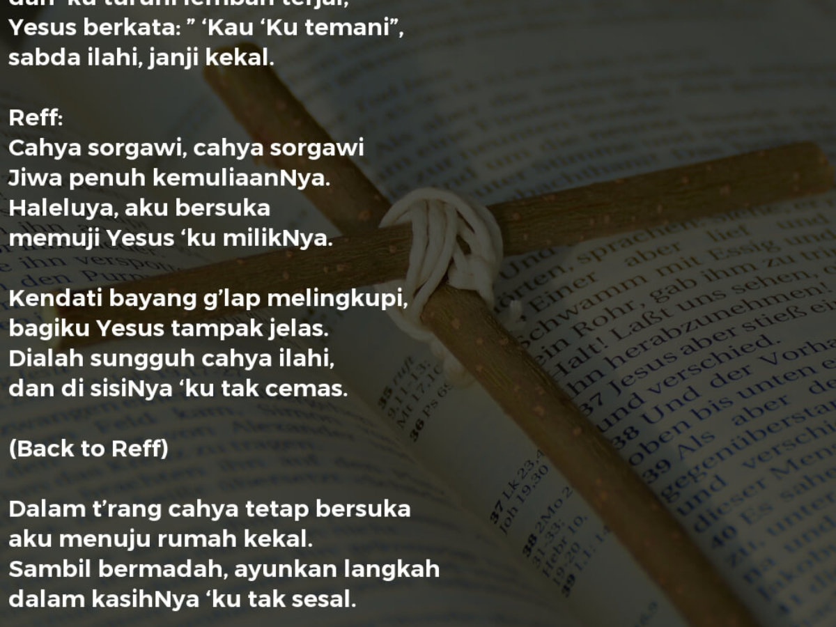 Walau Ku Daki Gunung Yang Tinggi Lirik Lagu Kristen