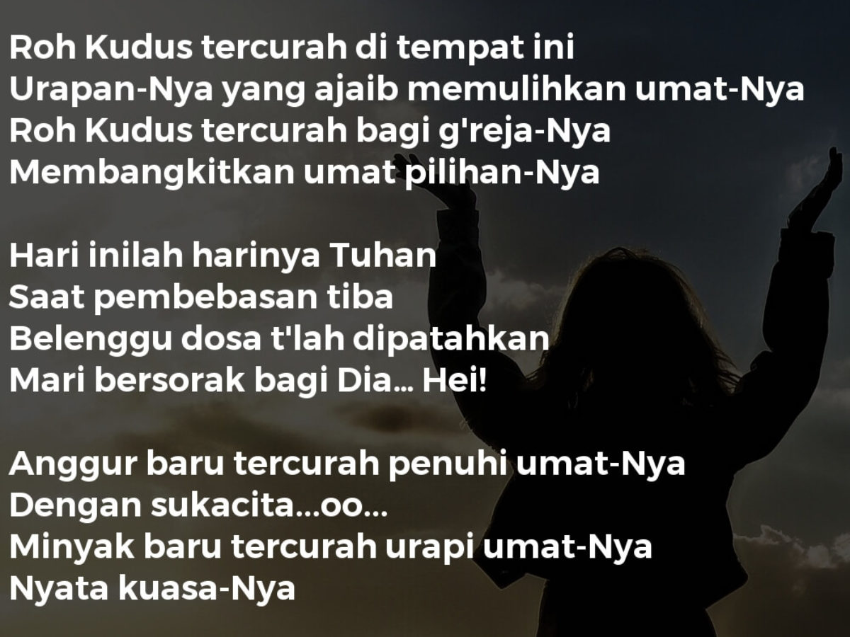 Anggur Baru Lirik Lagu Kristen